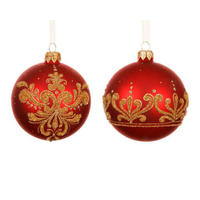 CHRISTBAUMKUGEL 8 cm  - Basics (8cm)