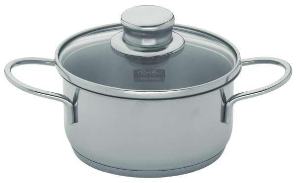 FŐZŐEDÉNY 1 l  - ezüst/átlátszó, Basics, Üveg/fém (14cm) - Fissler