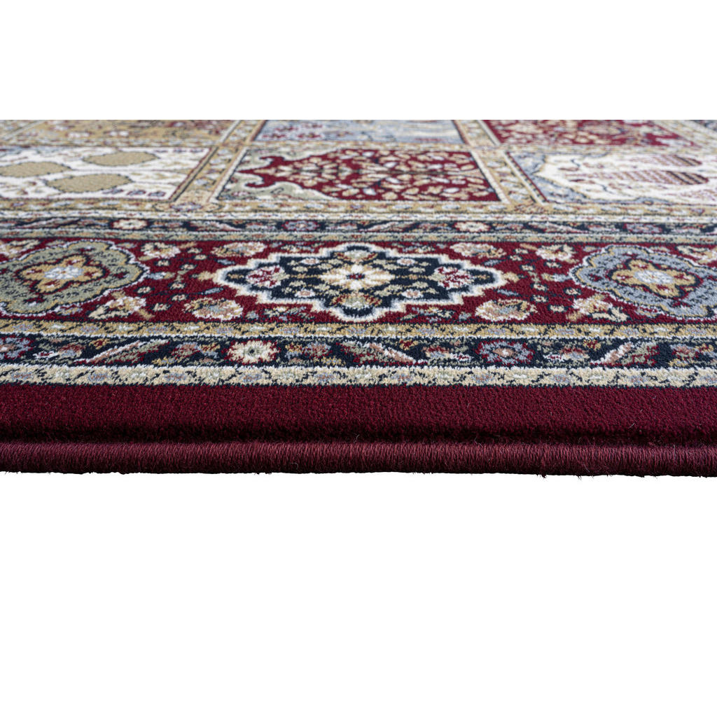 Thumbnail - Novel Webteppich Ferrara, Rot, Textil, Ornament, rechteckig, 80x150 cm, Textiles Vertrauen - Oeko-Tex®, für Fußbodenheiz...