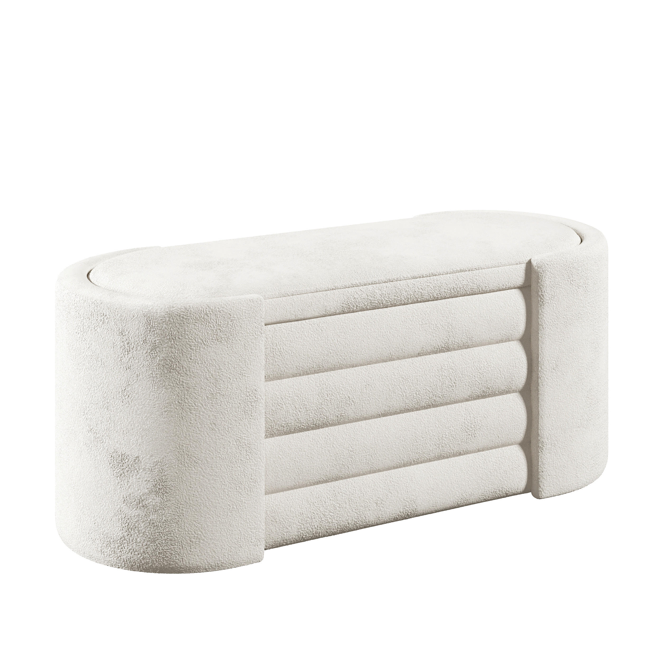 Livetastic Truhenbank Rosita Sitzbank Creme 105x42x42 cm