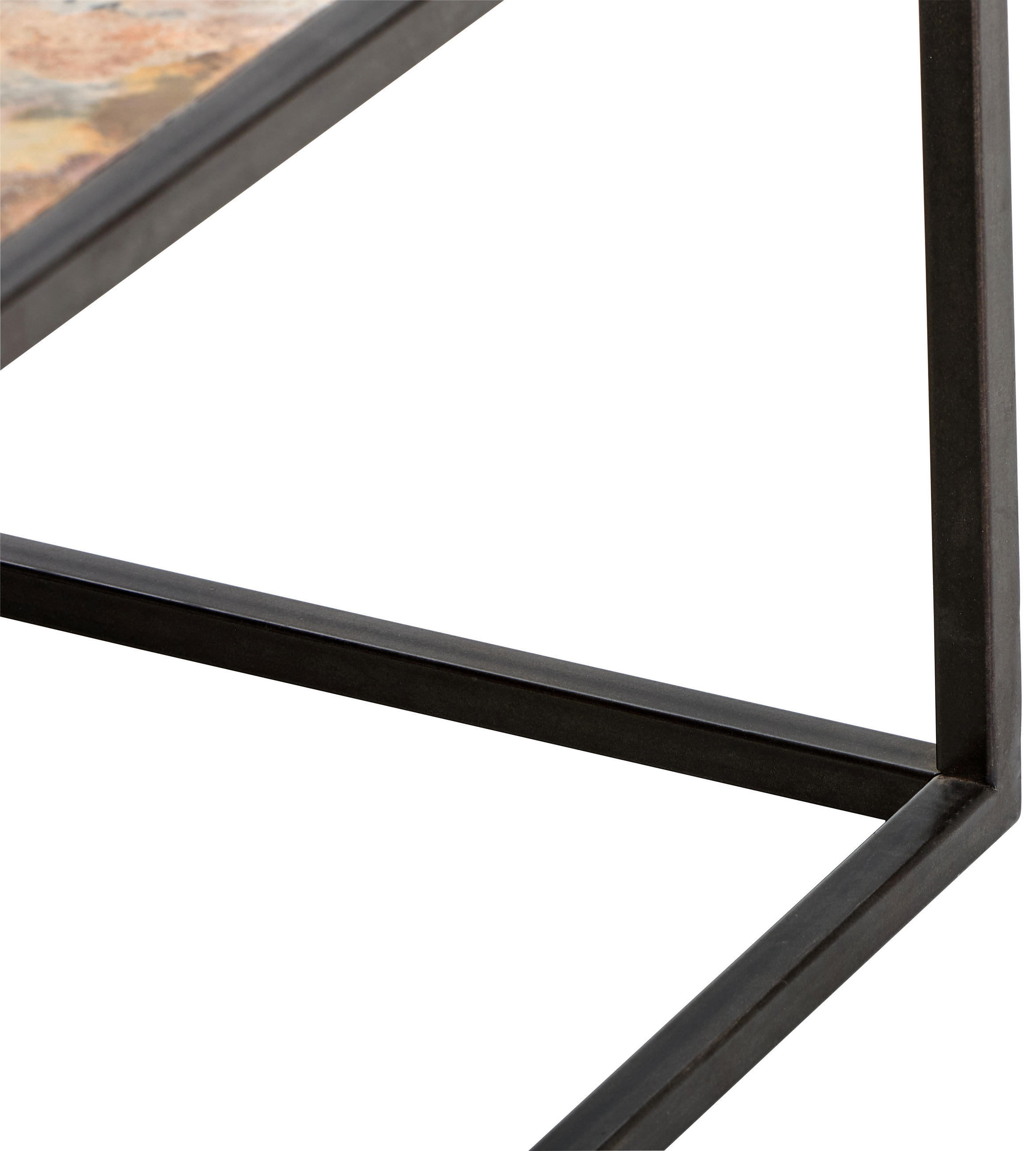 Thumbnail - Livetastic Couchtisch, Grau, Metall, Stein, Holz, rechteckig, würfelförmig, 120x40x60 cm, Wohnzimmer, Wohnzimmertische, ...