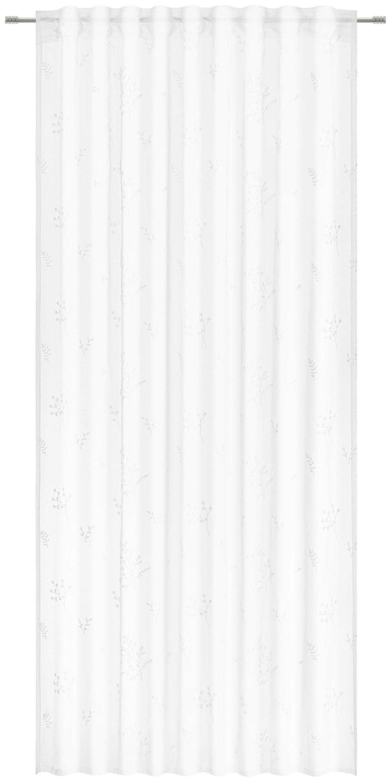 FERTIGVORHANG  transparent   140/245 cm  - Weiß, Natur, Textil (140/245cm) - Esposa