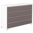 KOMMODE 120/80/40 cm - Dunkelbraun/Alufarben, KONVENTIONELL, Holzwerkstoff/Kunststoff (120/80/40cm) - Moderano KOMMODE 120/80/40 cm - Dunkelbraun/Alufarben, KONVENTIONELL, Holzwerkstoff/Kunststoff (120/80/40cm) - Moderano