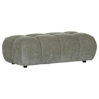 HOCKER in Textil Olivgrün  - Schwarz/Olivgrün, Konventionell, Kunststoff/Textil (86/42/57cm) - Carryhome