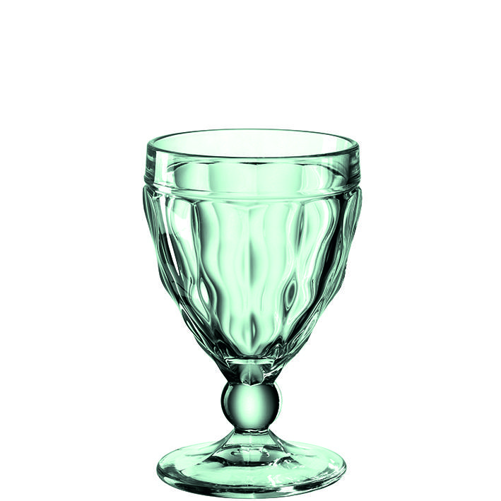 KOZAREC ZA BELO VINO - zelena, Basics, steklo (8,30/13,00/8,30cm) - Leonardo