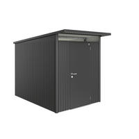 GERÄTEHAUS 180/218/300 cm  - Dunkelgrau, Design, Metall (180/218/300cm) - Biohort