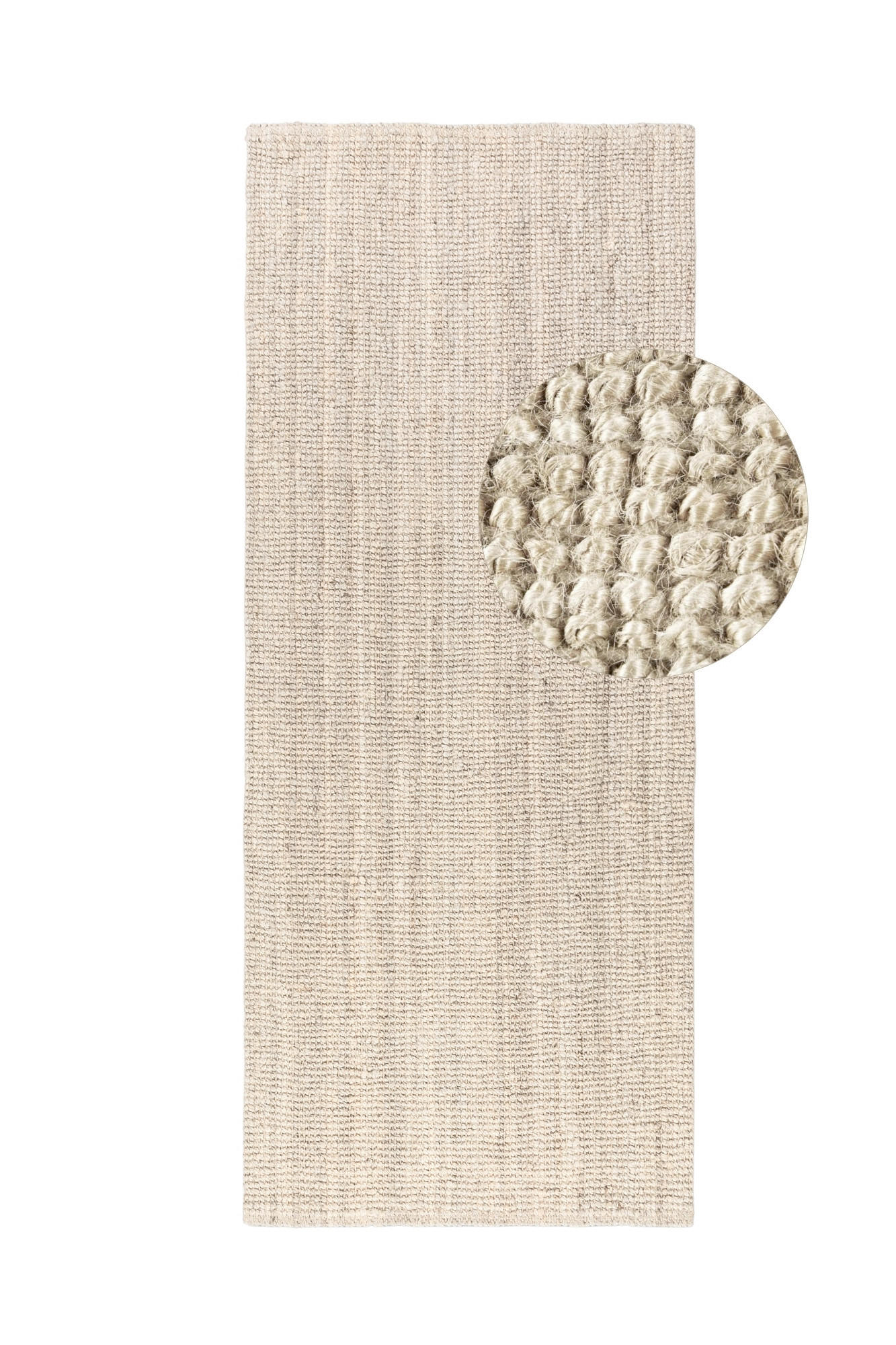 LÄUFER 80/200 cm Bouclé  - Champagner, Basics, Textil (80/200cm) - Hanse Home