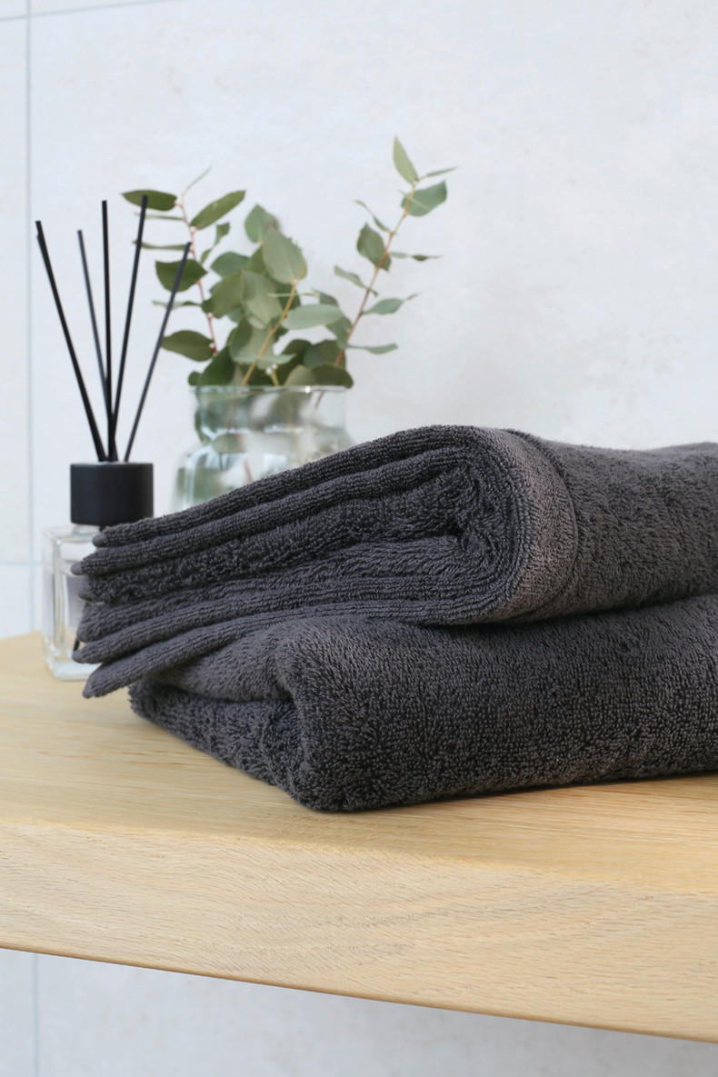 GÄSTETUCH Grau 30/50 cm  - Grau, Basics, Textil (30/50cm) - Cawoe