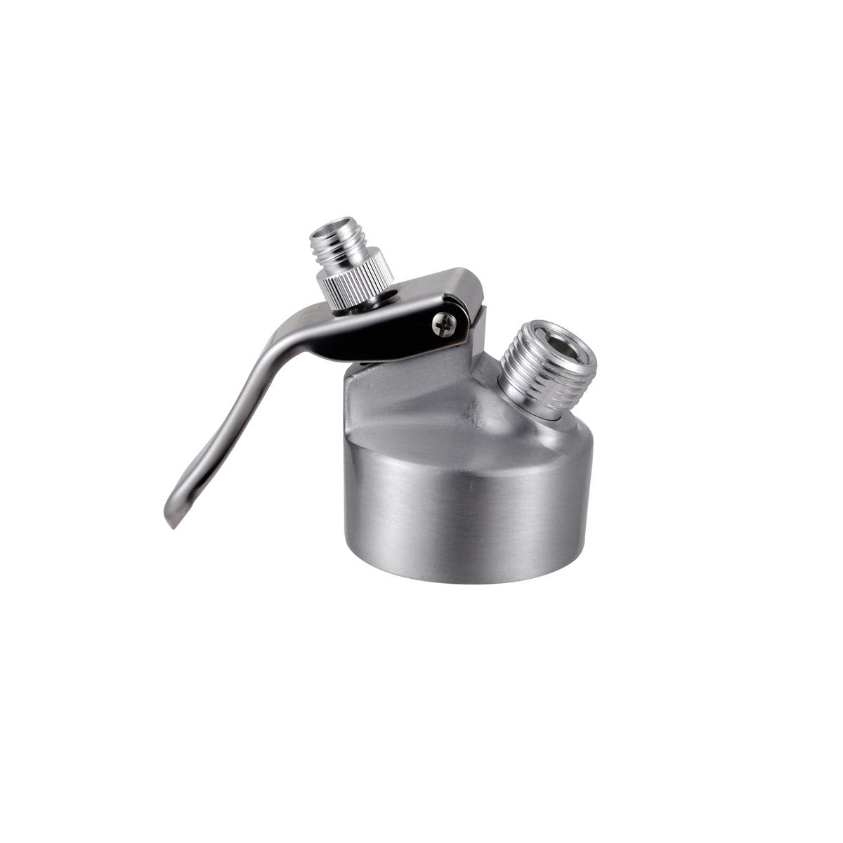 SAHNEBEREITER - Silberfarben/Weiß, MODERN, Kunststoff/Metall (9/32/9cm) - Masterpro