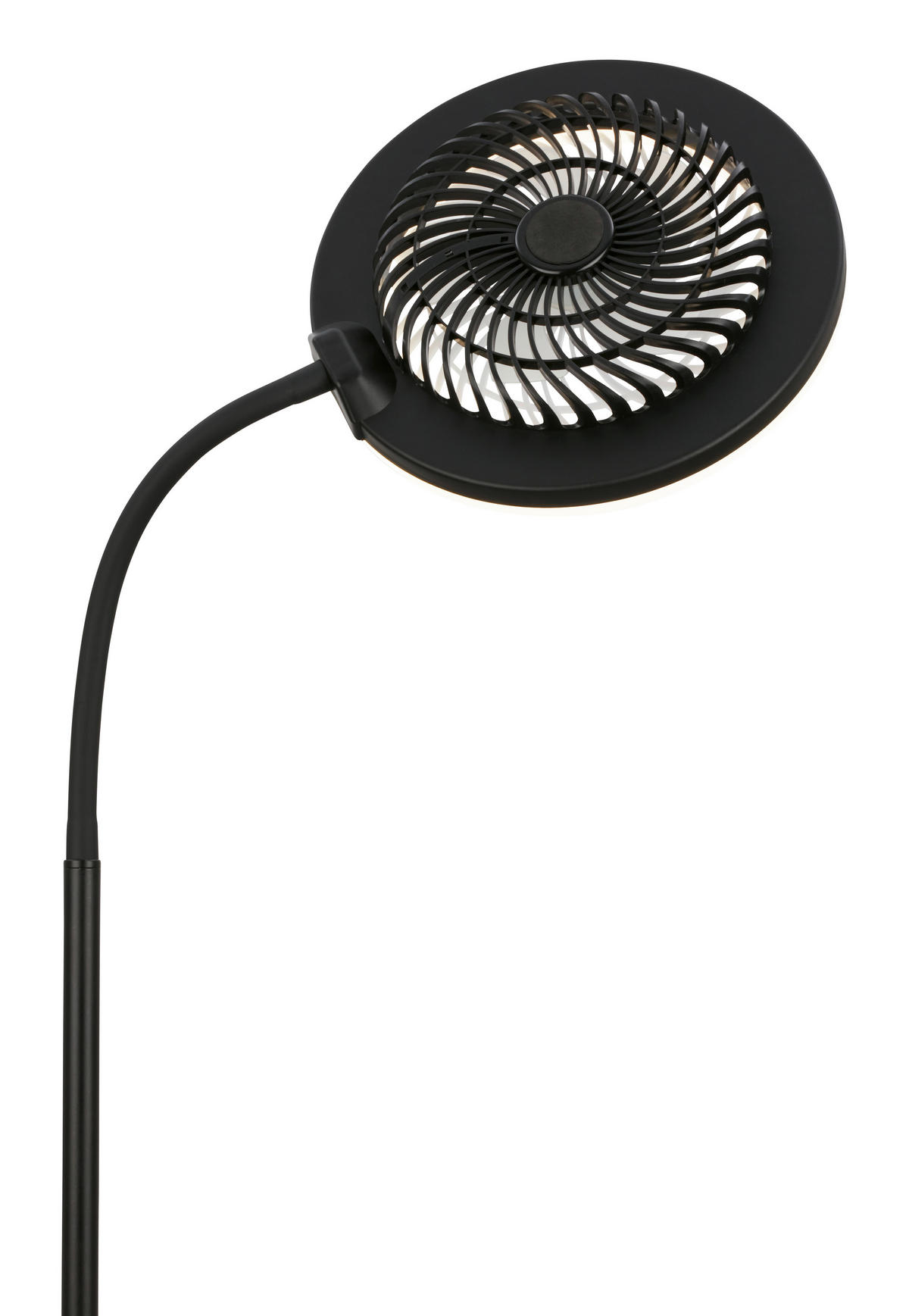 STOJANOVÝ VENTILÁTOR - čierna, Design, kov/plast (28/1850cm)