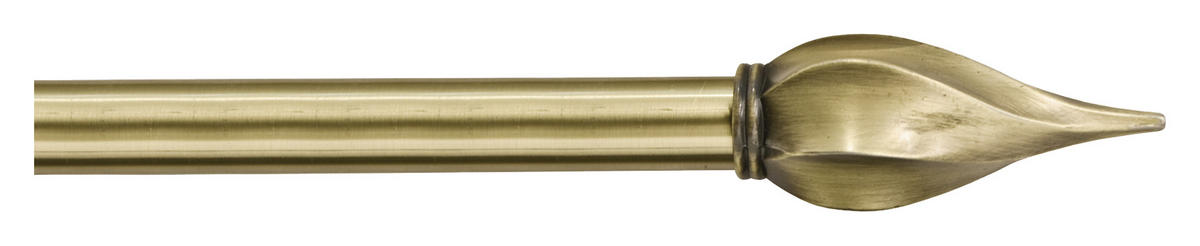 GARDINSTÅNGSET 120-210 cm  - bronsfärgad, Basics, metall (120-210cm)