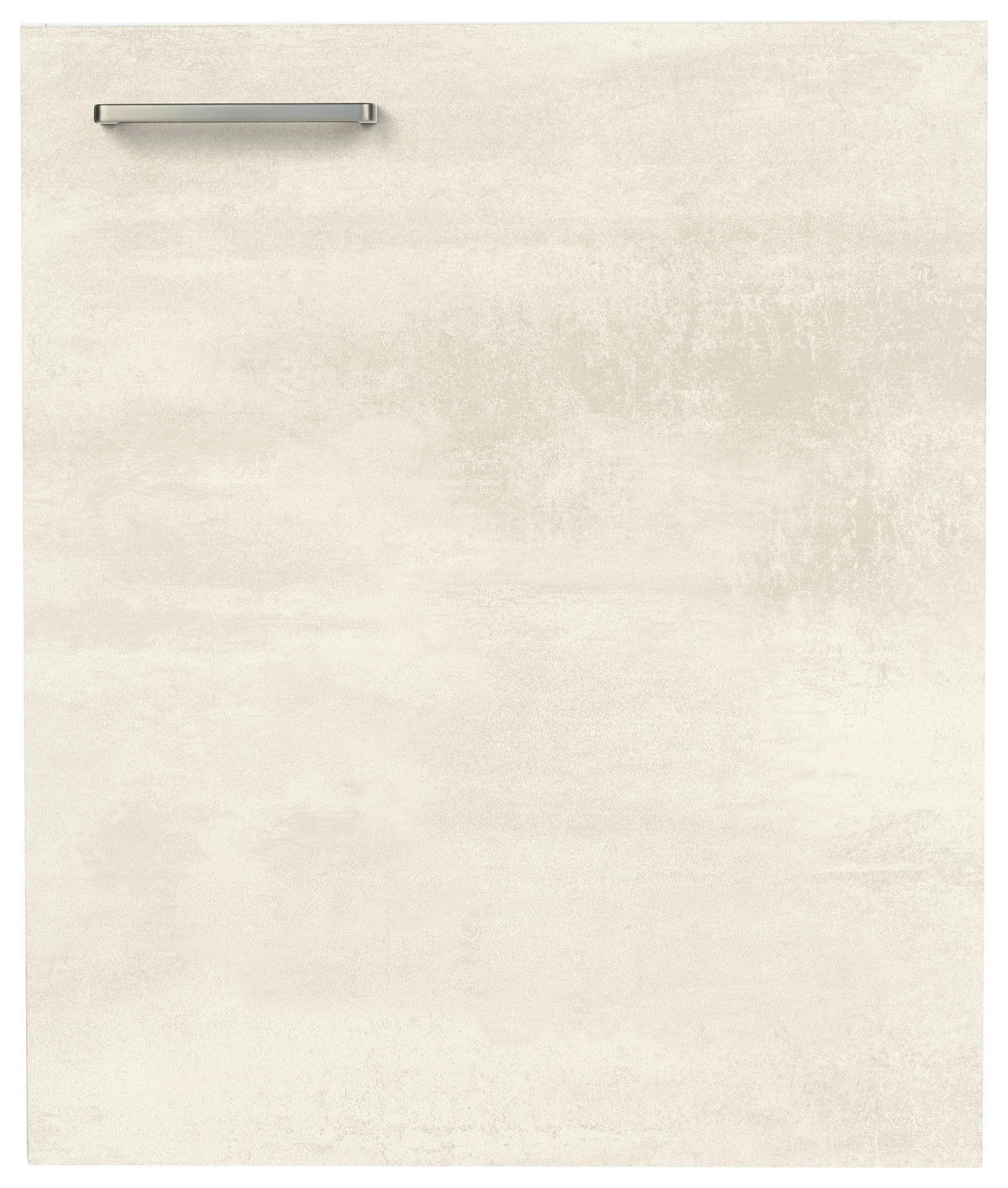 KÜCHENSCHRANKFRONT 60/72/56 cm  in Weiß  - Edelstahlfarben/Weiß, MODERN, Holzwerkstoff/Metall (60/72/56cm) - Nobilia