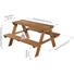 KINDERSITZGRUPPE - Teakfarben, Basics, Holzwerkstoff (89/50/84cm) - Roba KINDERSITZGRUPPE - Teakfarben, Basics, Holzwerkstoff (89/50/84cm) - Roba