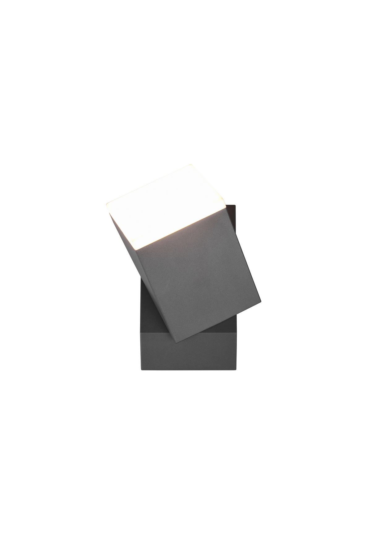 AUSSENWANDLEUCHTE - Anthrazit, Basics, Kunststoff/Metall (16/9/10,6cm) - Trio Leuchten