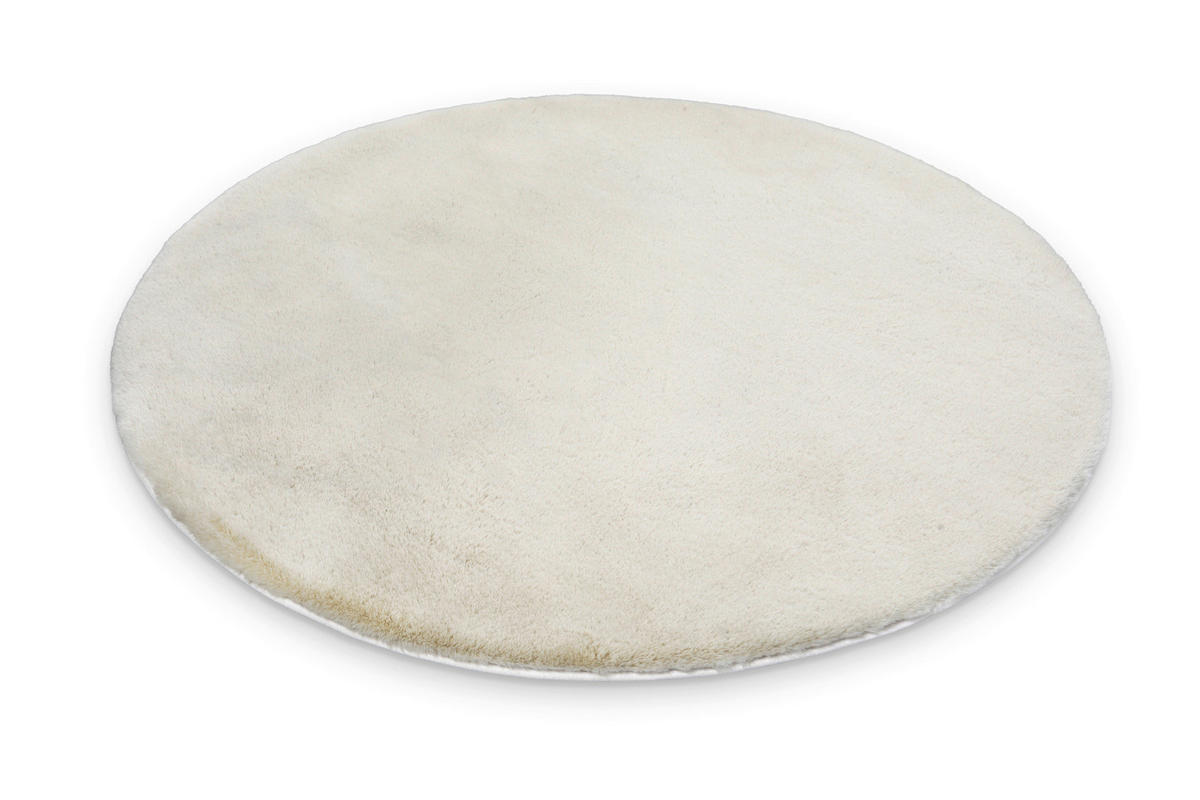 BADTEPPICH Creme, Beige 90 cm  - Beige/Creme, Basics, Kunststoff/Textil (90cm) - WECON HOME