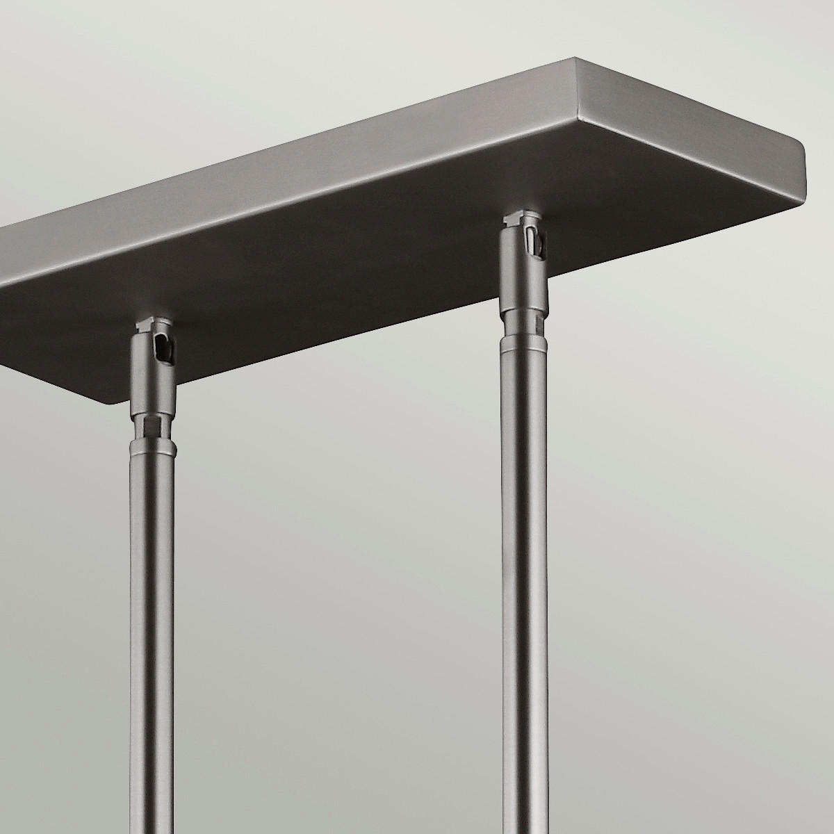 HÄNGELEUCHTE 91.4/24/57,8 cm    - Nickelfarben, Design, Metall (91.4/24/57,8cm) - Elstead Lighting