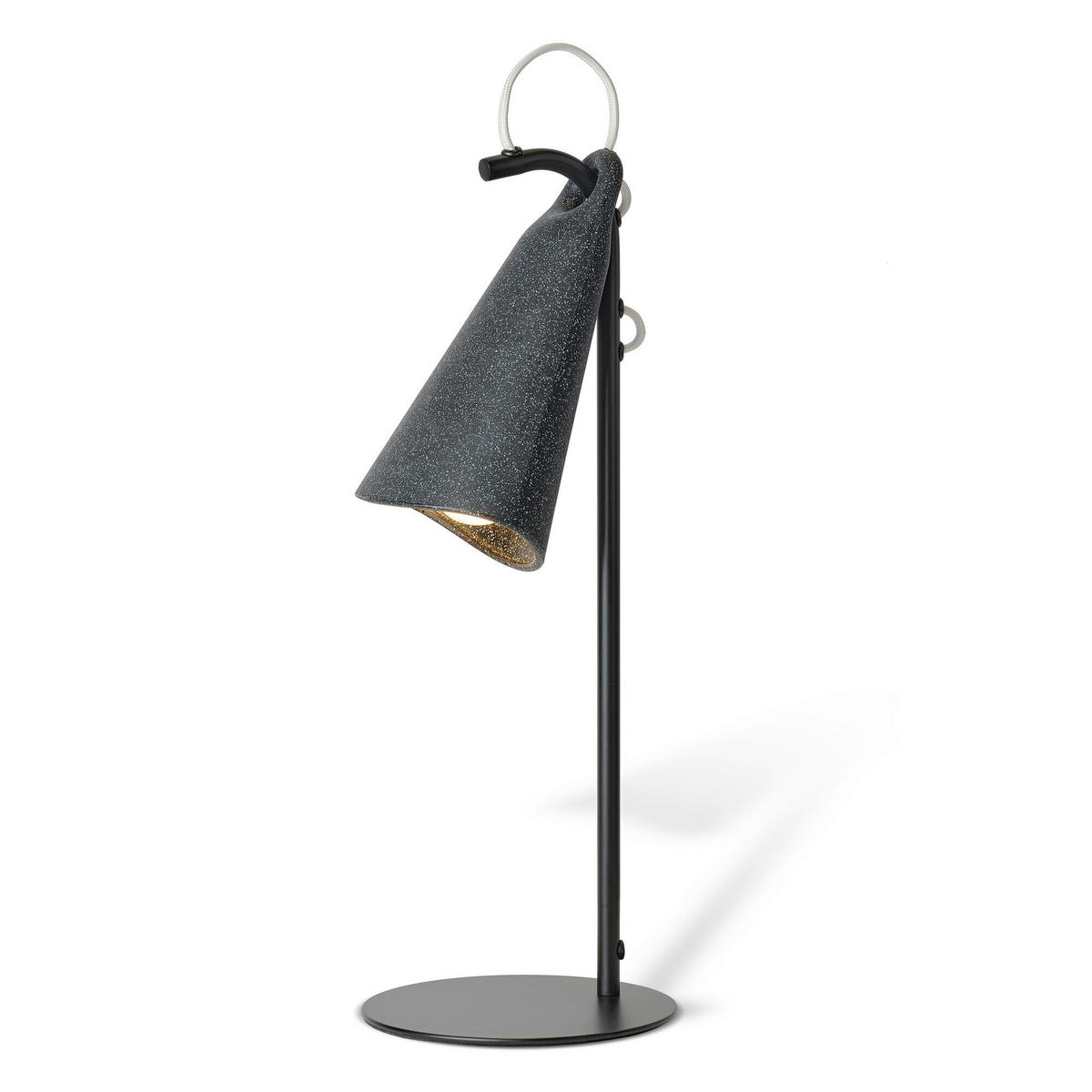 TISCHLEUCHTE 18/23/50 cm   - Schwarz, Basics, Kunststoff/Metall (18/23/50cm) - Osram
