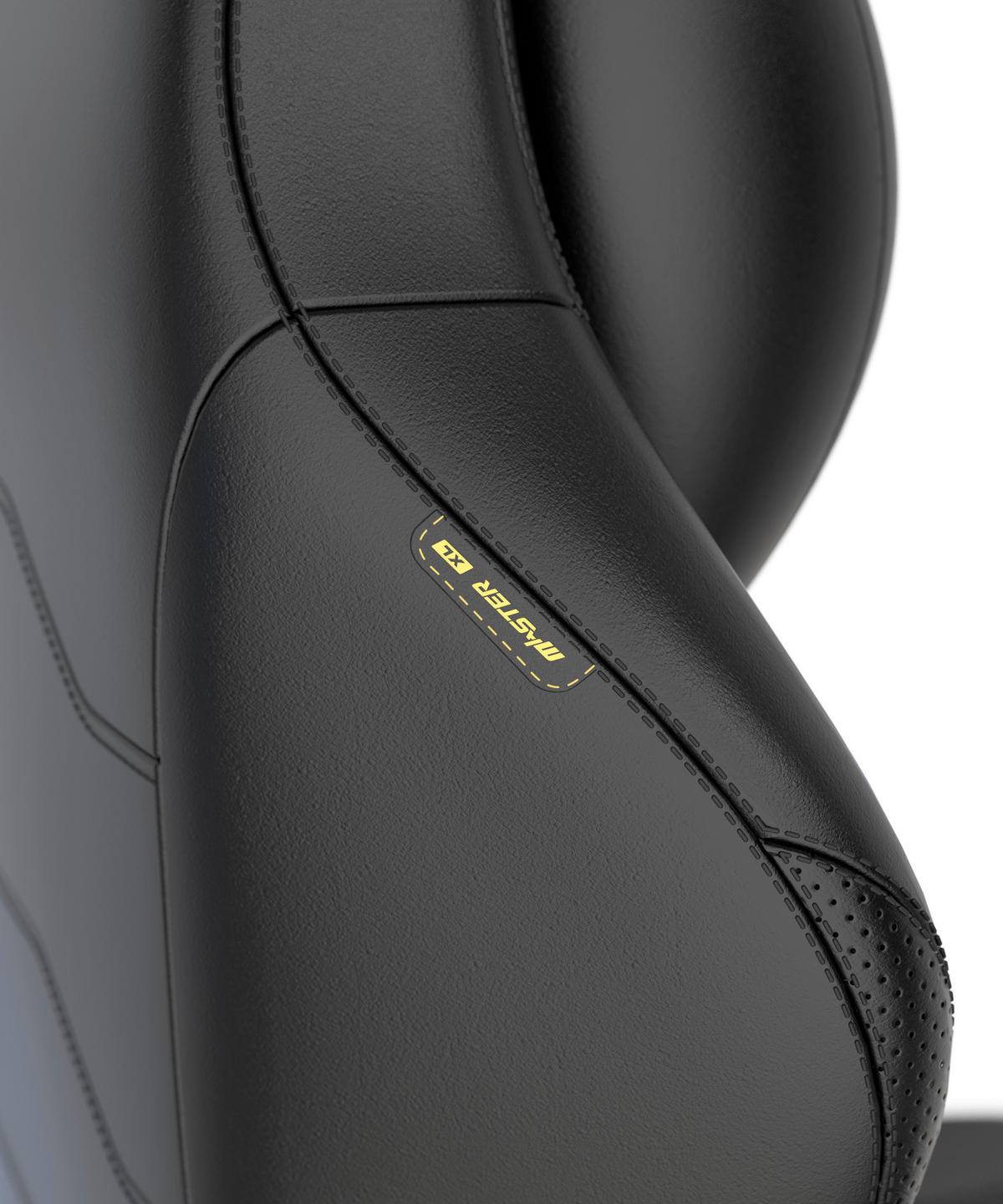 GAMINGSTUHL  in Lederlook Schwarz  - Schwarz, KONVENTIONELL, Textil/Metall (70/133/70cm) - Dxracer