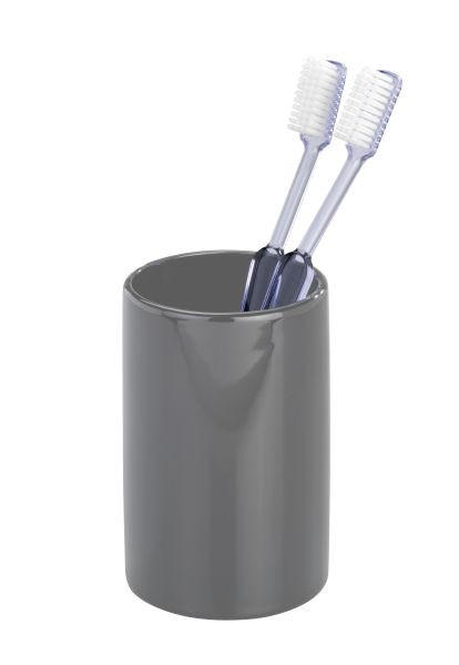 ZAHNPUTZBECHER Polaris  - Grau, Basics, Keramik (7,5/11,2cm) - Wenko