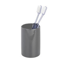ZAHNPUTZBECHER Polaris  - Grau, Basics, Keramik (7,5/11,2cm) - Wenko