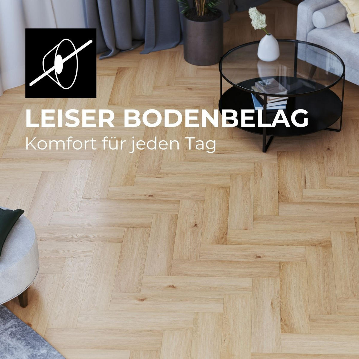 VINYLBODEN Chevron Arvada  per  m² - Design, Kunststoff (60/12/0,45cm) - Venda
