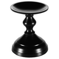 KERZENHALTER - Schwarz, Basics, Metall (10/12cm) - Ambia Home