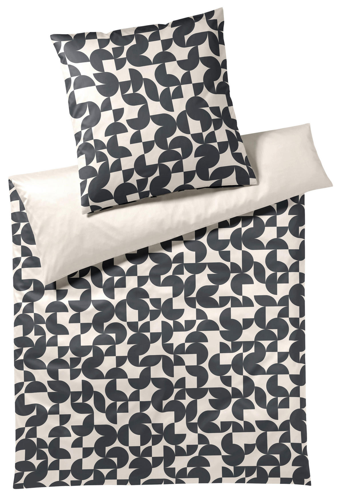 POSTELJINA 140/200 cm  STUDIO GRAPHIC  - antracit, Konvencionalno, tekstil (140/200cm) - Elegante