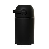 KOŠ ZA PELENE  Majestic  - crna, Basics, plastika (24,5/48,5/26cm) - MAGIC