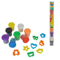 KNETMASSE Art & Fun  - Blau/Gelb, Basics, Naturmaterialien/Kunststoff - Simba