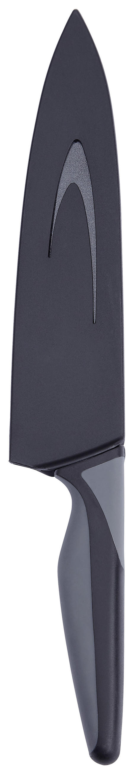 KOCHMESSER 32 cm  - Schwarz, Basics, Kunststoff/Metall (32cm) - Echtwerk