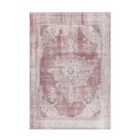 FLACHWEBETEPPICH Wohnzimmer 160/230 cm Vintage 8400 Elfenbein Creme rechteckig  - Creme, KONVENTIONELL, Textil (160/230cm) - Kayoom
