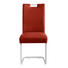SCHWINGSTUHL Webstoff Edelstahlfarben, Rot - Edelstahlfarben/Rot, Design, Textil/Metall (48/99/69cm) - Valnatura SCHWINGSTUHL Webstoff Edelstahlfarben, Rot - Edelstahlfarben/Rot, Design, Textil/Metall (48/99/69cm) - Valnatura