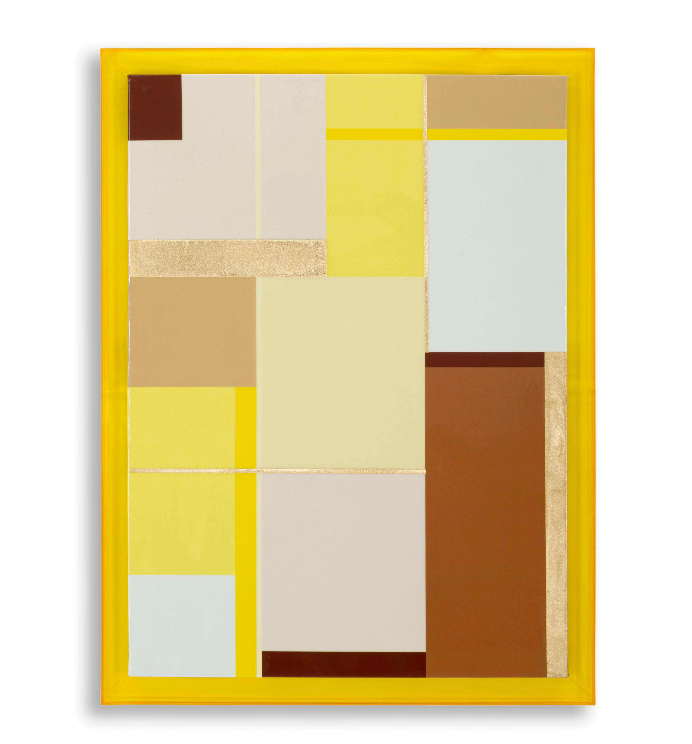 LEINWANDBILD  - Gelb, Basics, Holz/Kunststoff (60/80/3.3cm)