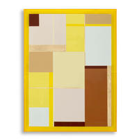 LEINWANDBILD  - Gelb, Basics, Holz/Kunststoff (60/80/3.3cm)