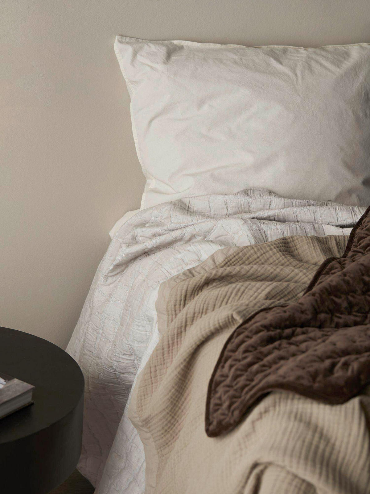 TAGESDECKE - Braun, Basics, Textil (180/260cm) - Svanefors