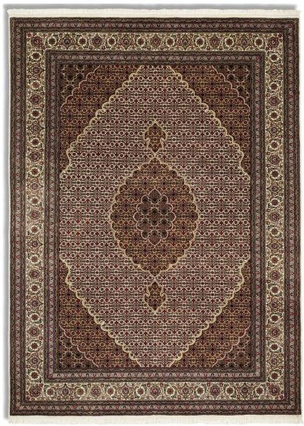 Orientalischer Webteppich Creme Cavari Mahi 200x80 cm
