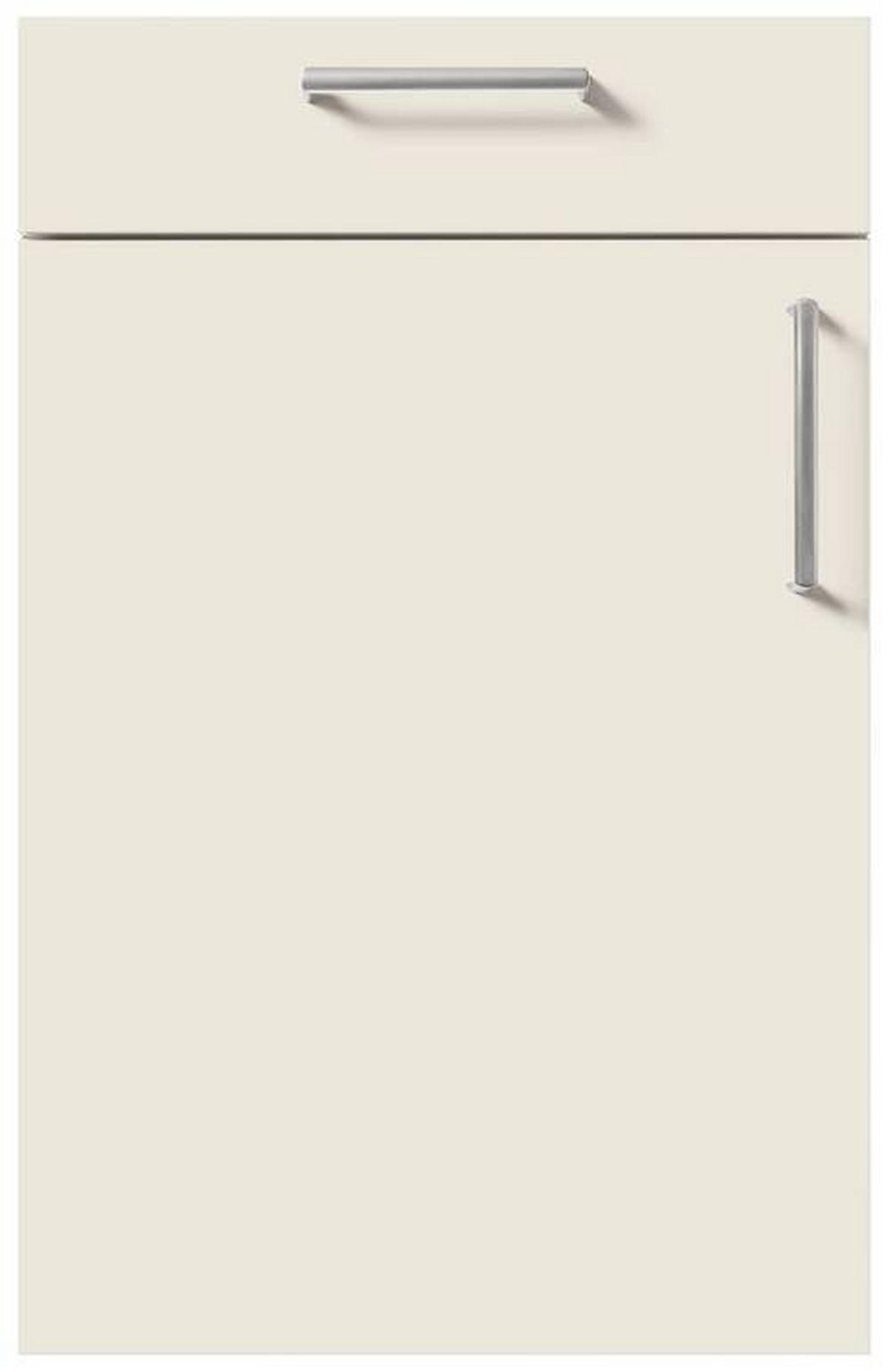 EINBAUKÜCHE   - Weiss/Eichefarben, Design, Holzwerkstoff - Novel