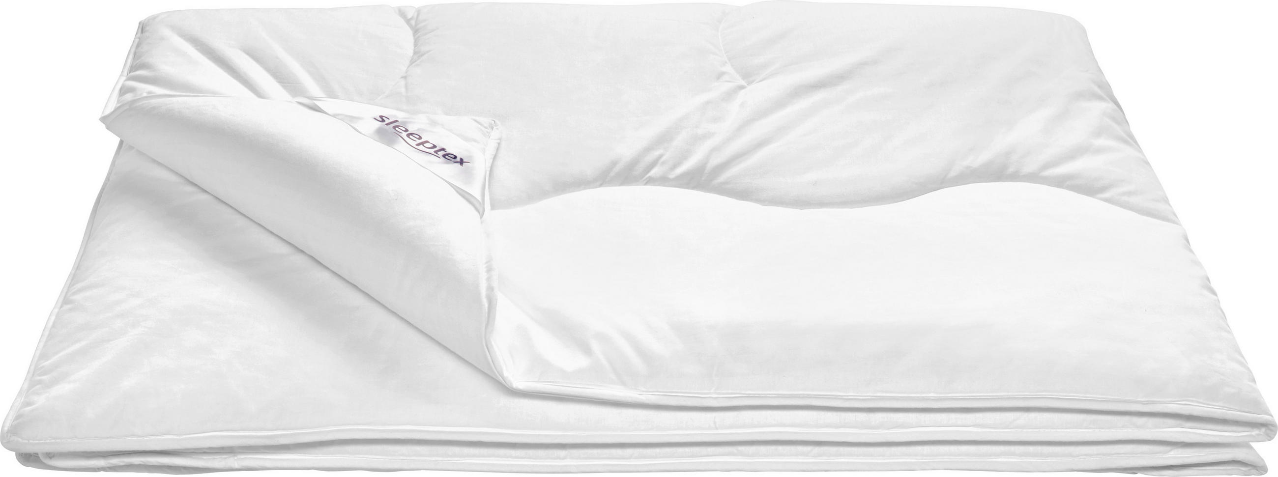 GANZJAHRESDUVET 160/210 cm Katharina  - Weiss, Basics, Textil (160/210cm) - Sleeptex