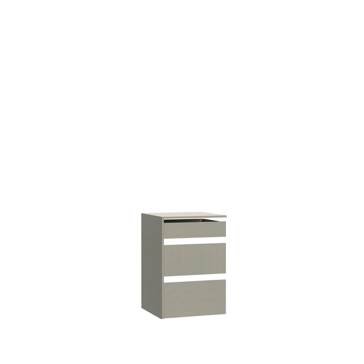 SCHUBKASTENEINSATZ 53,5/78,2/52,7 cm   - Hellgrau, Design, Holzwerkstoff (53,5/78,2/52,7cm) - Carryhome