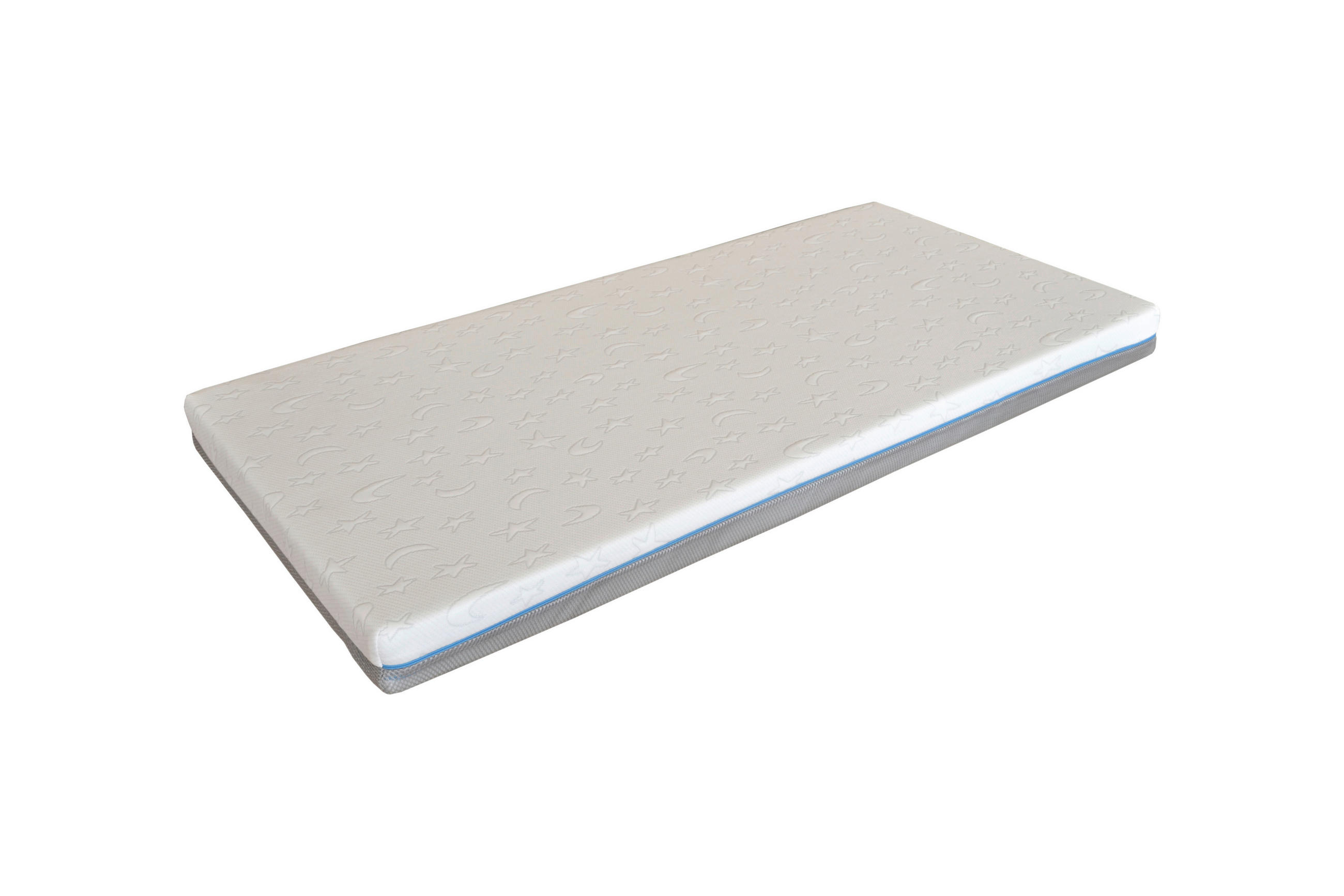 KINDERMATRATZE JUNIOR EXCELLENCE 60/120 cm Höhe ca. 10 cm  - Beige, Basics, Textil (60/120cm) - Vipack