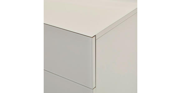 SIDEBOARD  135/99/42 cm 4 Schublade(n)  - Kaschmir/Schwarz, Design, Glas/Holzwerkstoff (135/99/42cm) - Novel