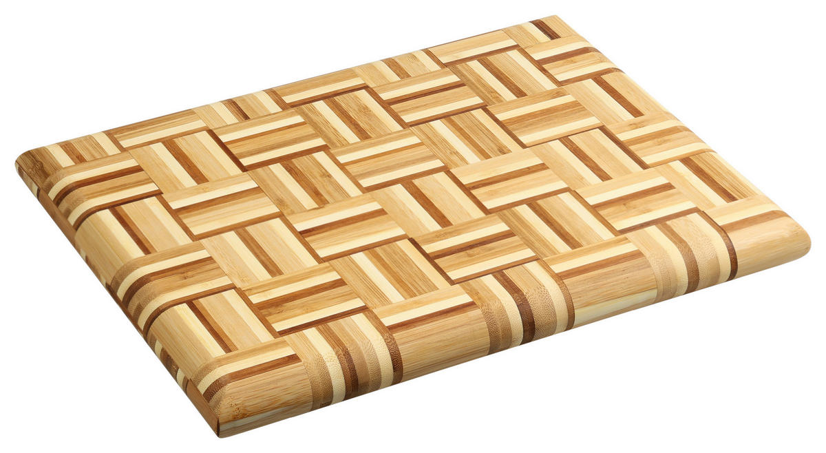 SCHNEIDEBRETT Naturmaterialien  - Braun, Basics, Naturmaterialien (40/30/3.5cm) - Kesper