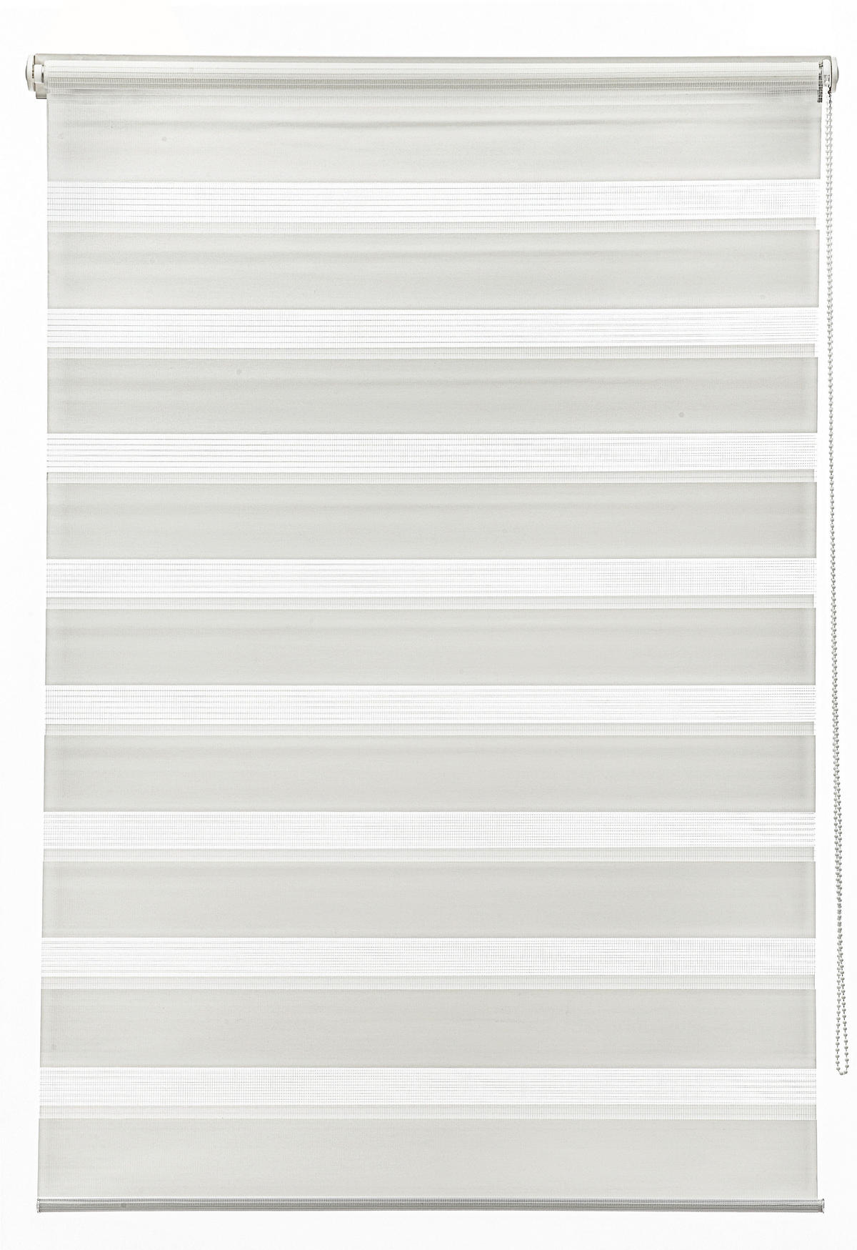 DOPPELROLLO - Weiss, Design, Textil (80/160cm) - Homeware