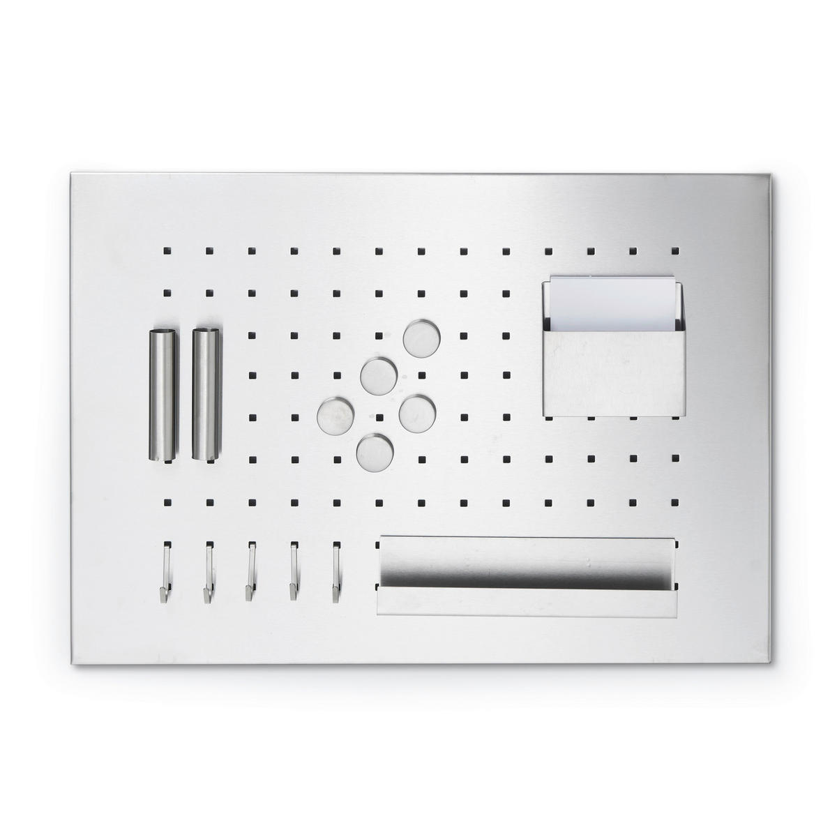MAGNETTAFEL - Silberfarben, Basics, Metall (50/1,5/35cm) - Zeller Present