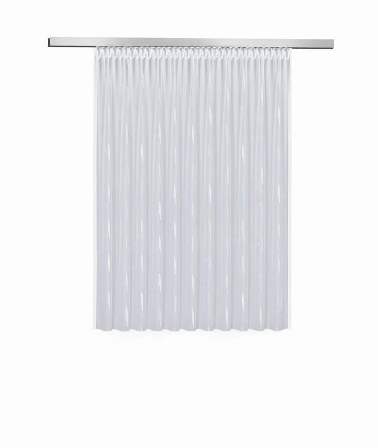 FERTIGSTORE  transparent  300/150 cm   - Beige, Basics, Textil (300/150cm)