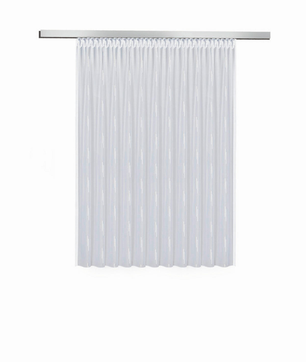 FERTIGSTORE  transparent  300/150 cm   - Beige, Basics, Textil (300/150cm)