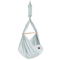 VISEČA MREŽA ZA DOJENČKE  BIO AIRGREY    137/30/147 cm     svetlo siva  - svetlo siva, Basics, tekstil (137/30/147cm) - SCHMUSEWOLKE