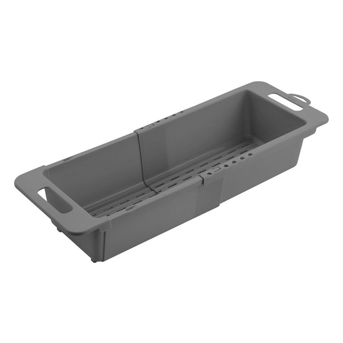 EDÉNYSZÁRÍTÓ ÁLLVÁNY - szürke, Basics, műanyag (35/9,8/18,2cm) - Metaltex