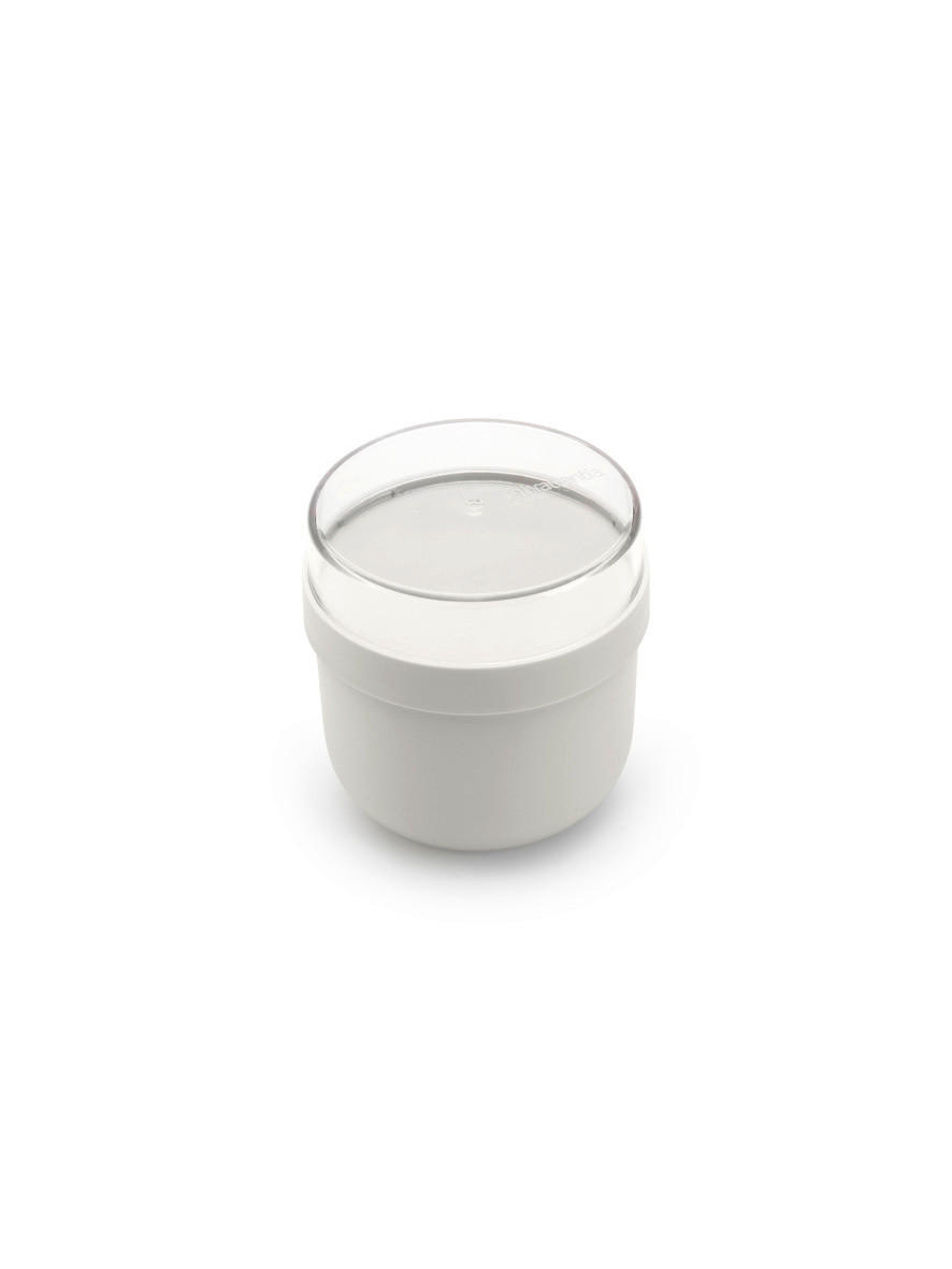KRABIČKA NA OBĚD plast  0,5 l - světle šedá, Basics, plast (11/11.1/11cm) - Brabantia