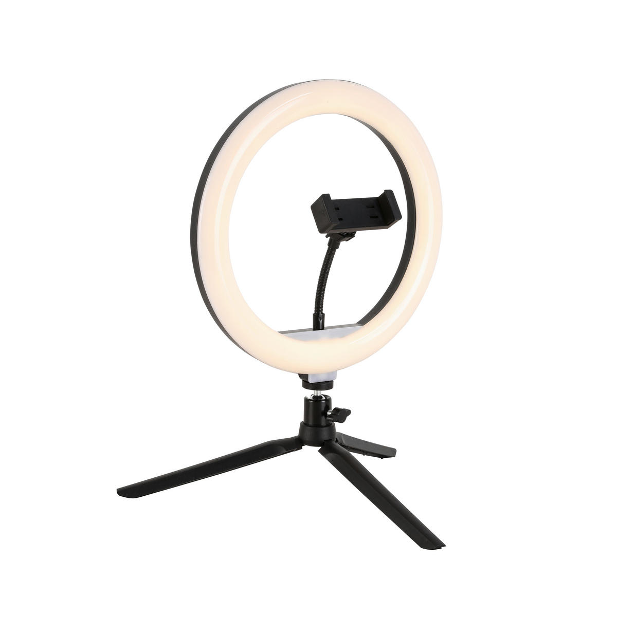 LED-RINGLAMPA 24,5/38 cm   - vit/svart, Trend, metall/plast (24,5/38cm) - Novel